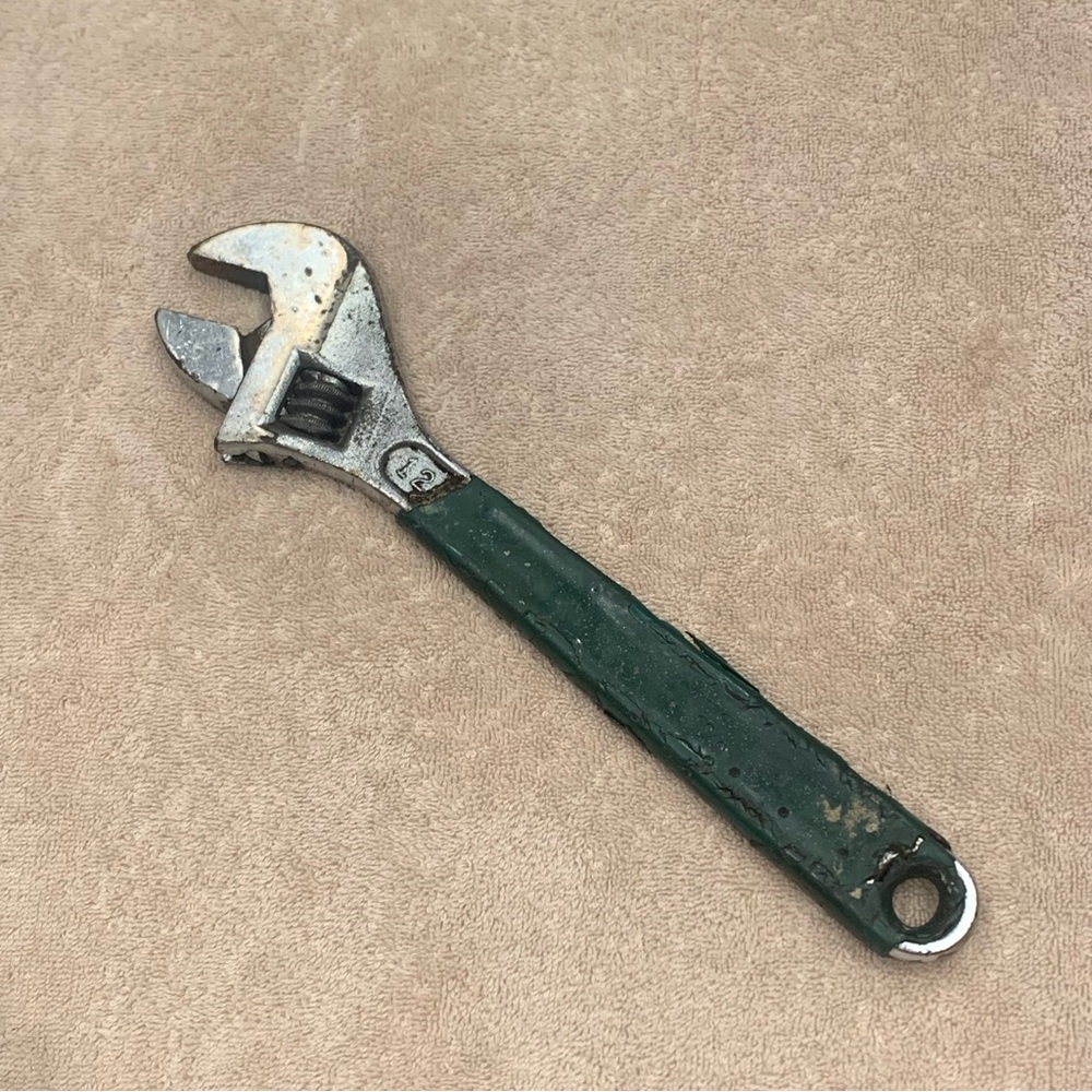 Vintage Kraeuter 12” Adjustable Crescent Wrench Hand Tool Made In USA - Picture 16 of 16